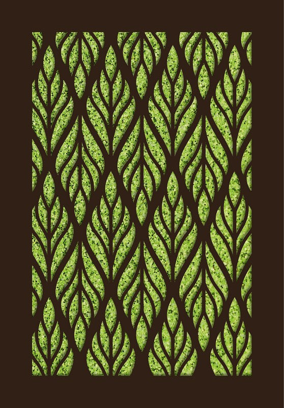 Grußkarte Paper Deluxe "Muster - Laub"