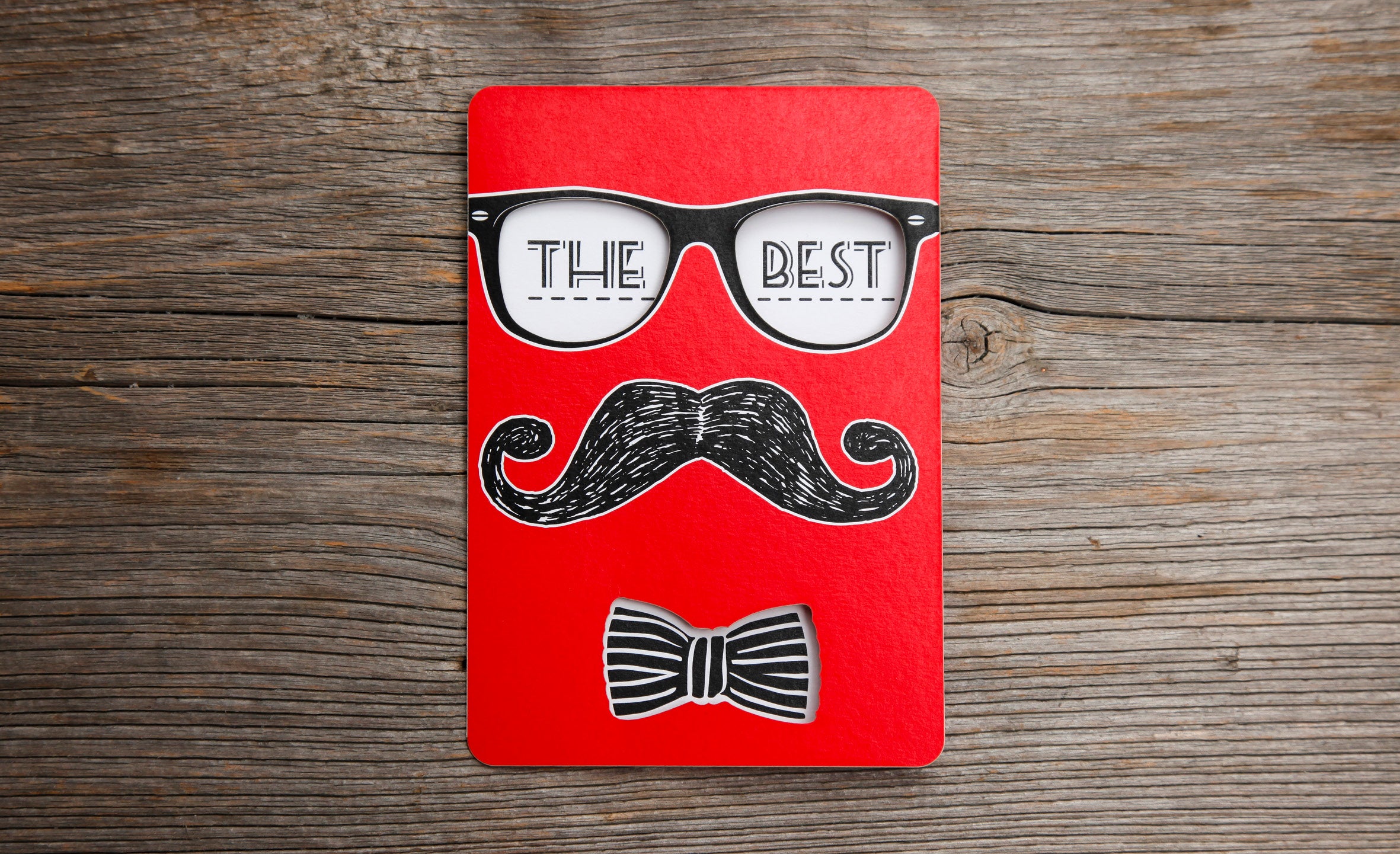 Fun-Cut Doppelkarte "The Best"