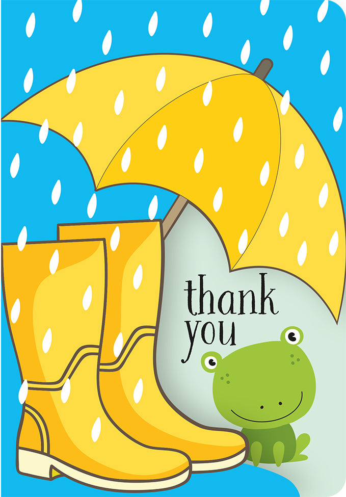 Fun-Cut Doppelkarte "Thank You"