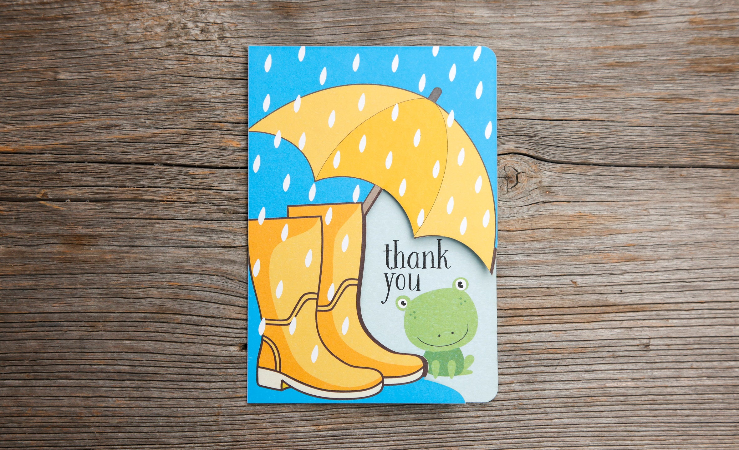 Fun-Cut Doppelkarte "Thank You"