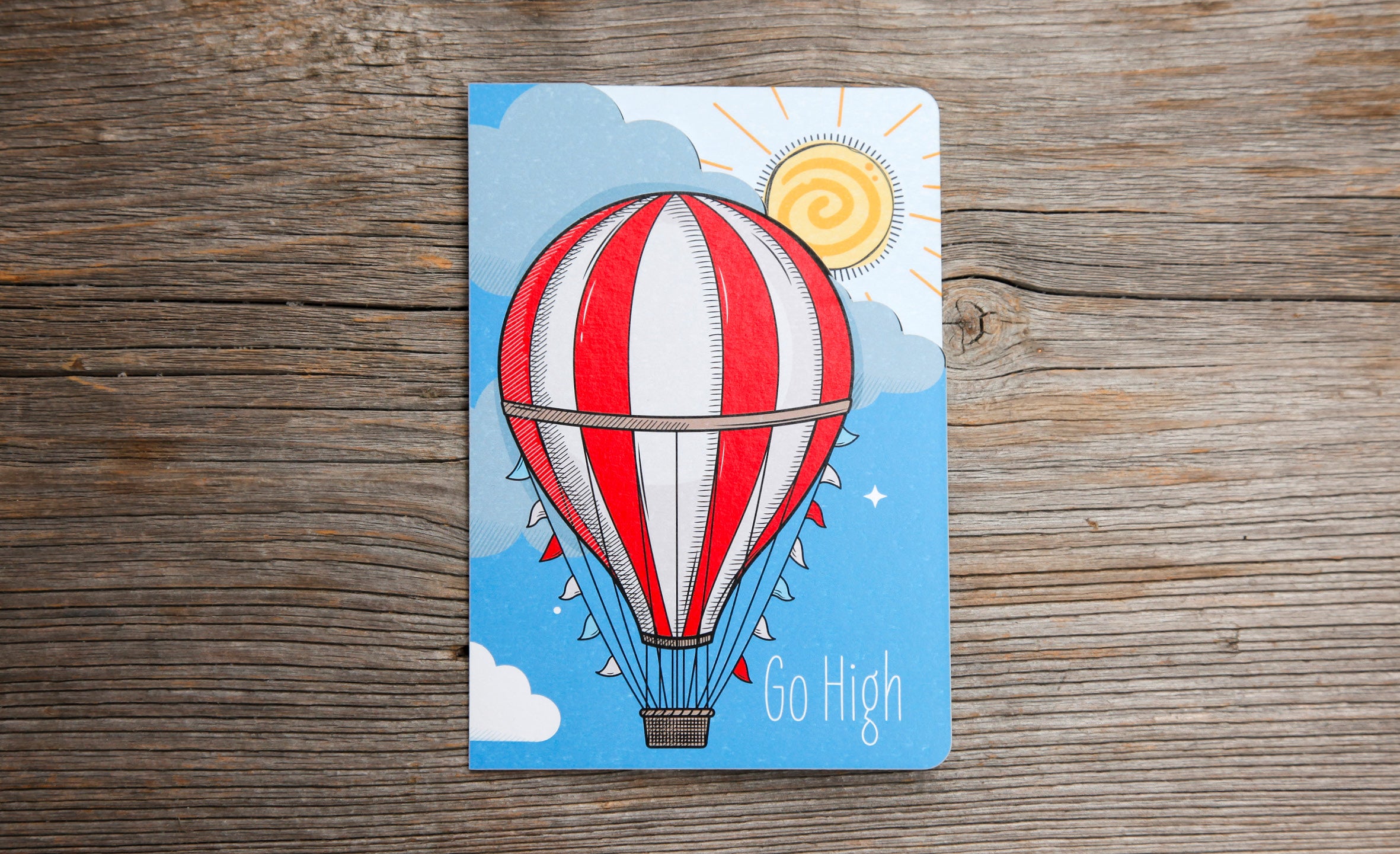 Fun-Cut Doppelkarte "Go High"