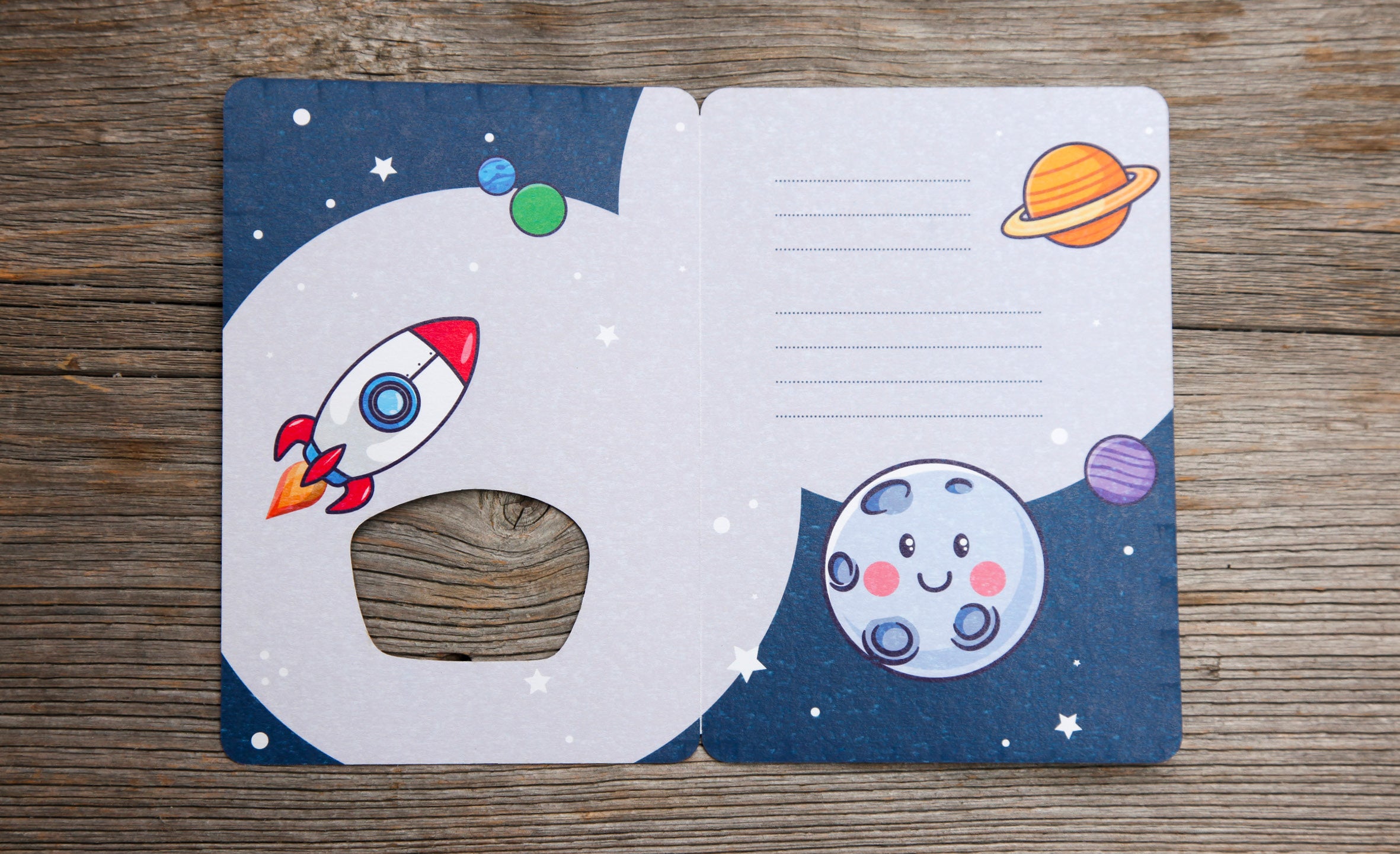 Fun-Cut Doppelkarte "Star"