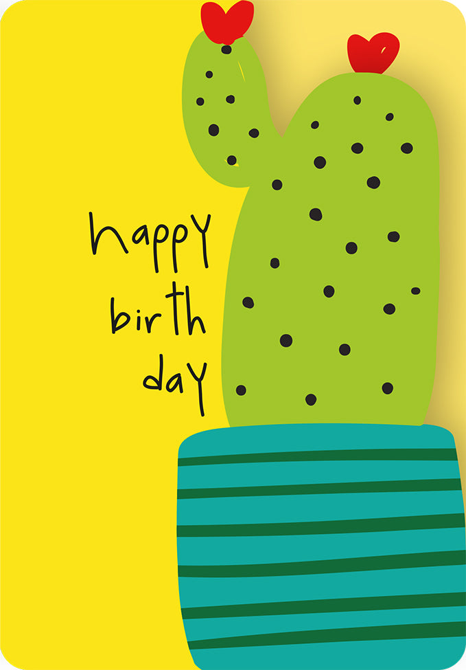 Fun-Cut Doppelkarte "Happy Birthday"