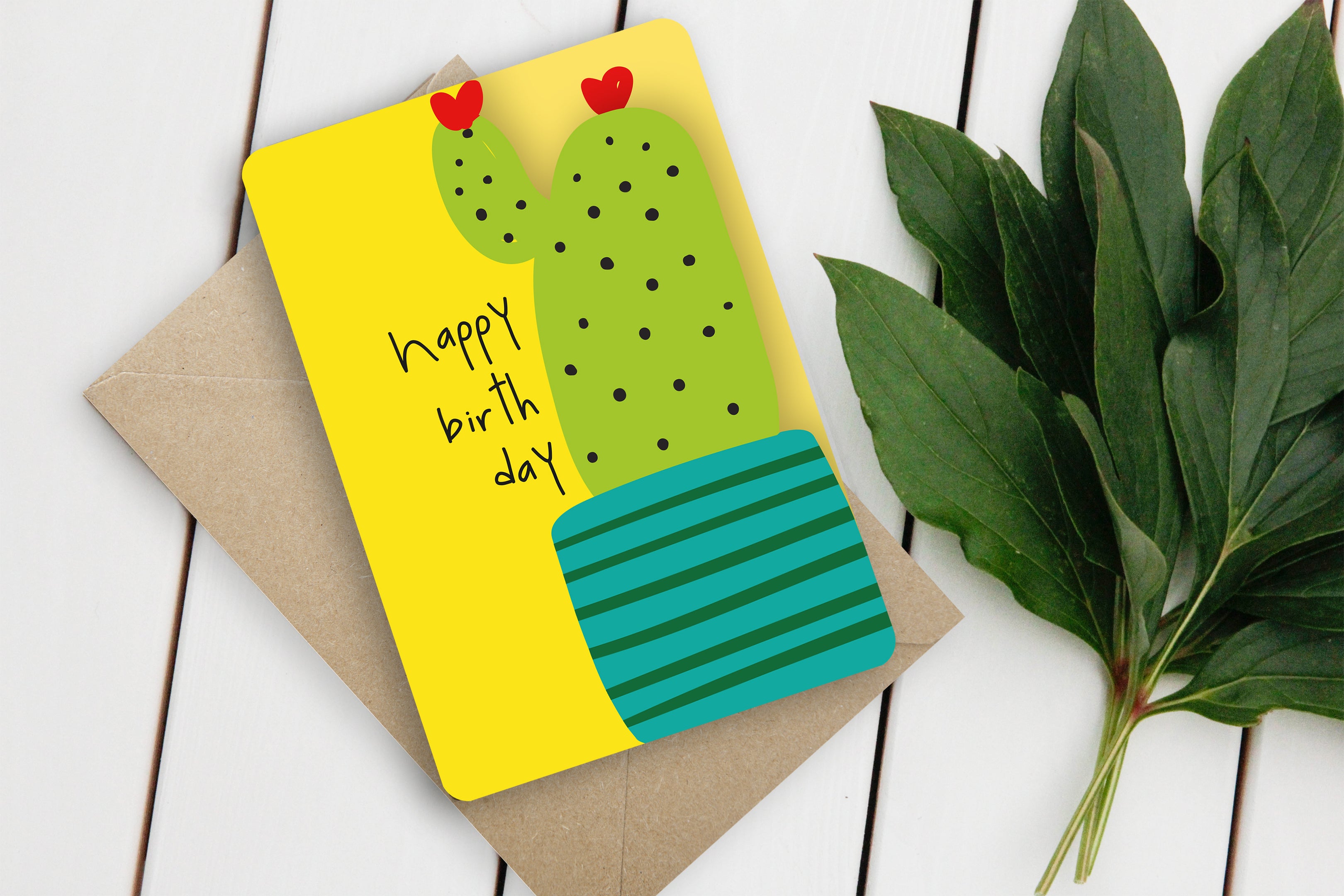 Fun-Cut Doppelkarte "Happy Birthday"