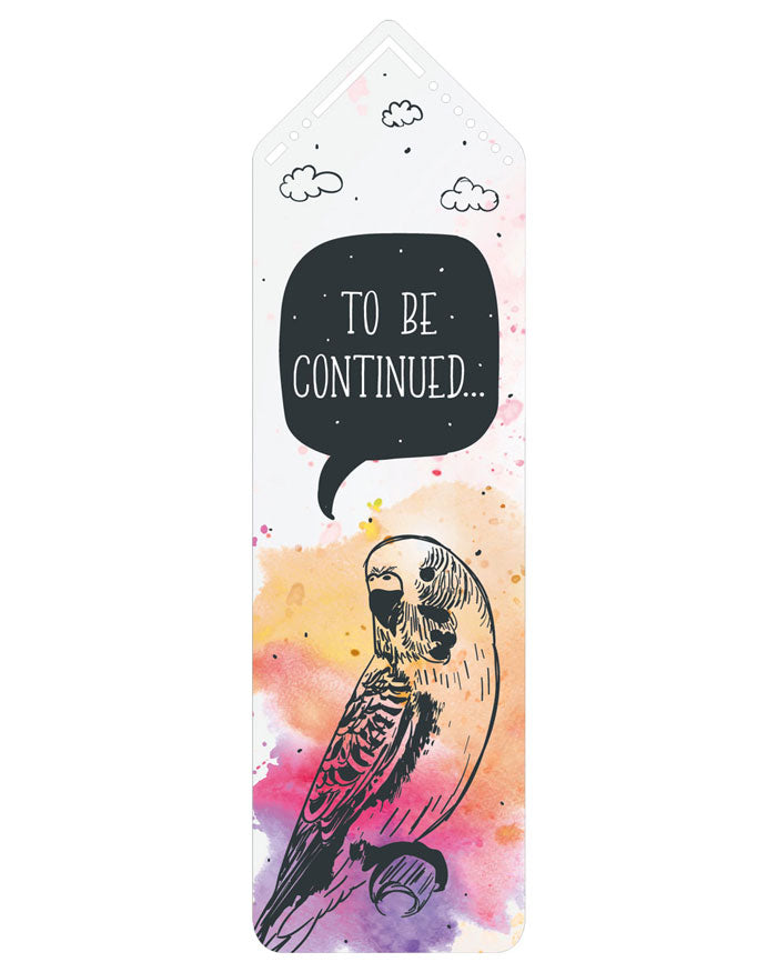 Lesezeichen "to be continued..."