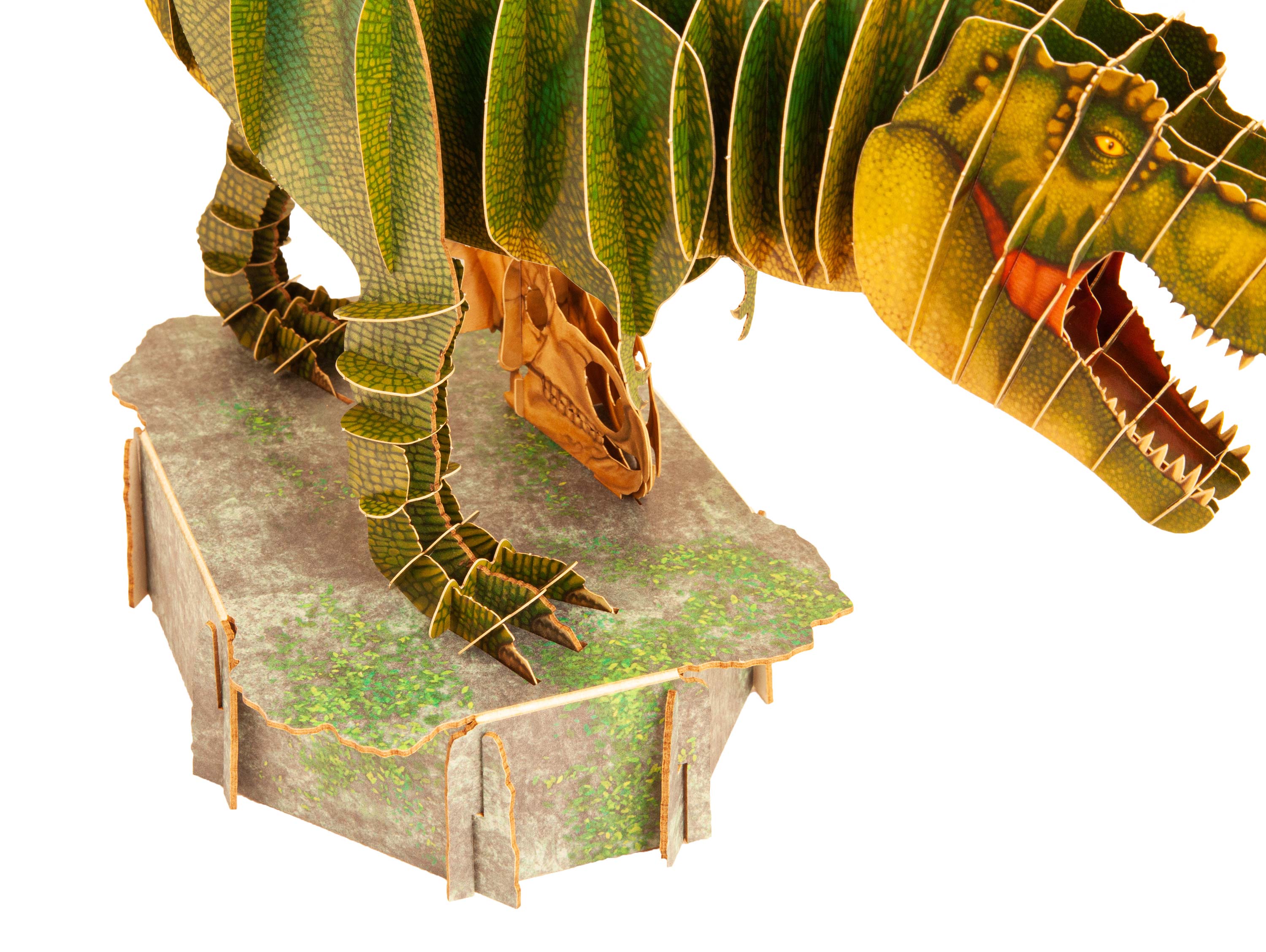 T-Rex Dino Dinosaurier Steckfigur aus Karton, zum Basteln, Spielzeug für Kinder, Tiersteckfigur aus Karton, Dino, Dinosaurier, Jurassic Park, T Rex, Trex, Tyrannosaurus Rex Steckfigur, Tyrannosaurus Rex, Tyrannosaurus, Puzzle und Rätselspiele, Dekoidee, Bastelideen für Kinder, Kinderzimmer, Spielzimmer, Jungen Spielzeug ab 10 Jahren