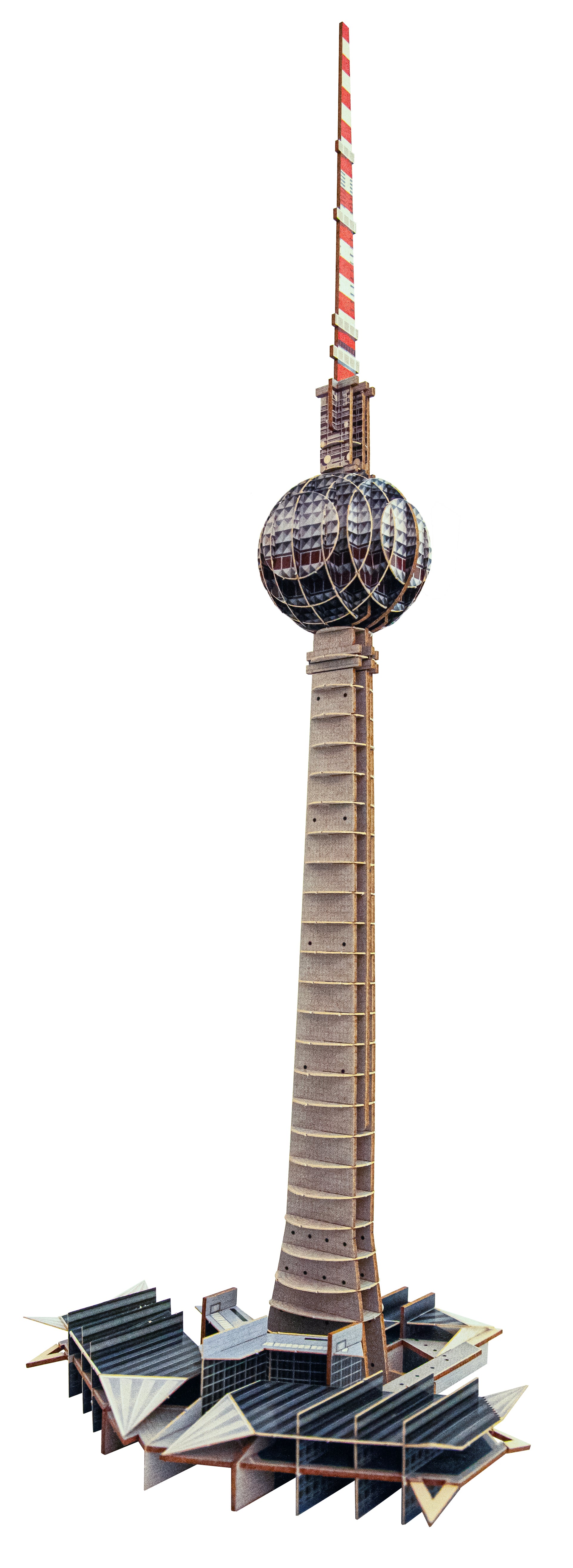 Berliner Fernsehturm Steckfigur