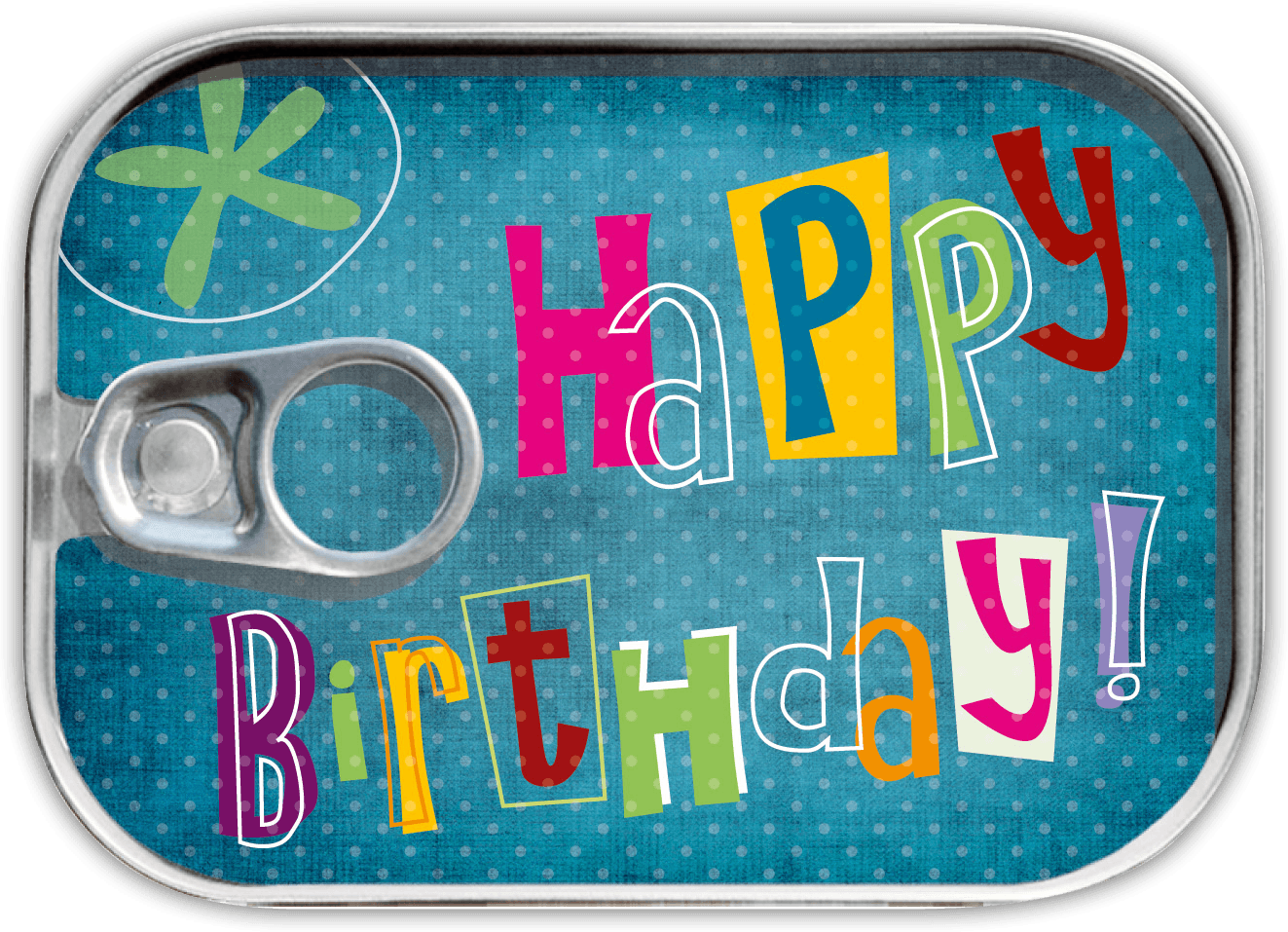 Dosenpost 4er Set "Geburtstag II" - Gespänsterwald