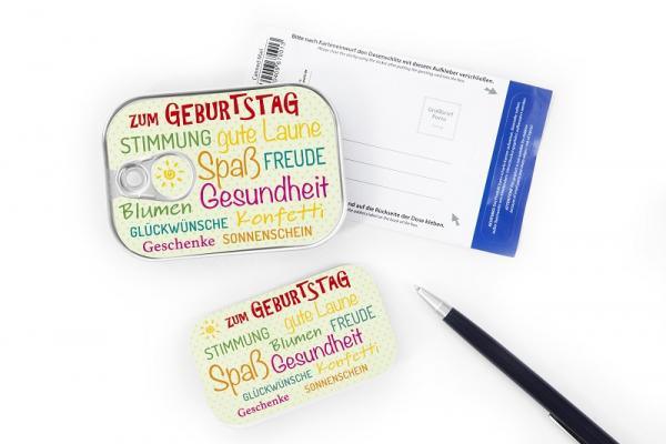 Dosenpost "Geburtstag" - Gespänsterwald