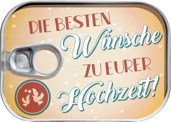 Dosenpost "Die besten Wünsche zu eurer Hochzeit!" - Gespänsterwald