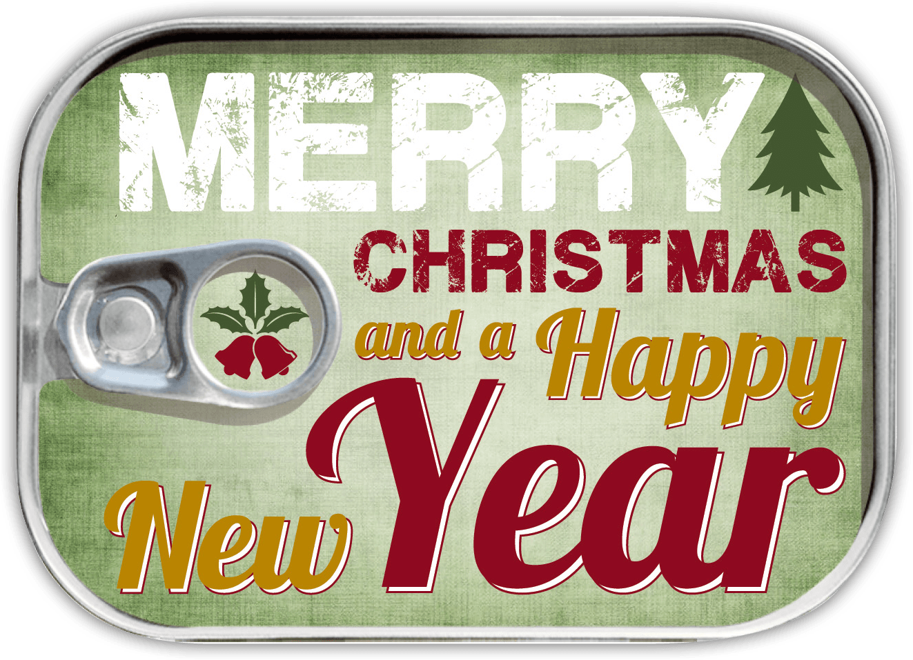 Dosenpost 4er Set "Weihnachten II" - Gespänsterwald