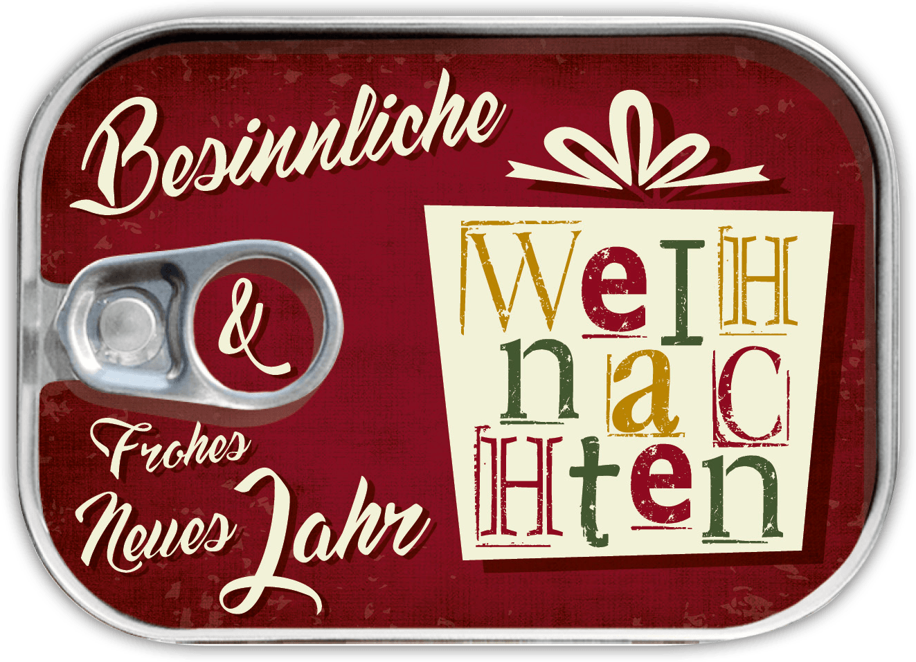 Dosenpost 4er Set "Weihnachten II" - Gespänsterwald