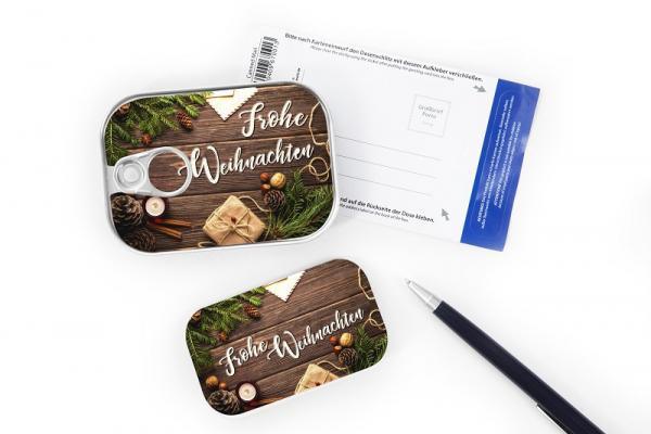 Dosenpost "Frohe Weihnachten" - Gespänsterwald