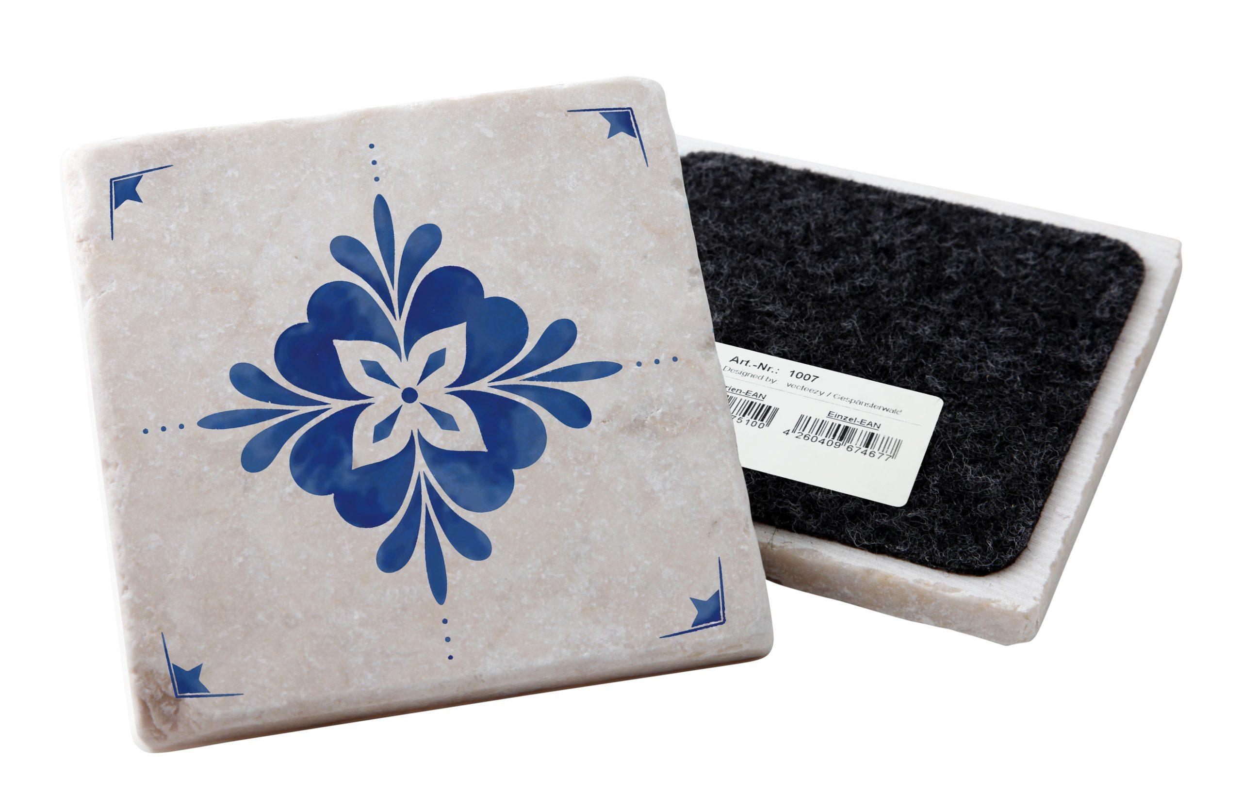 Untersetzer aus Marmor 4er Set "vino" - Gespänsterwald