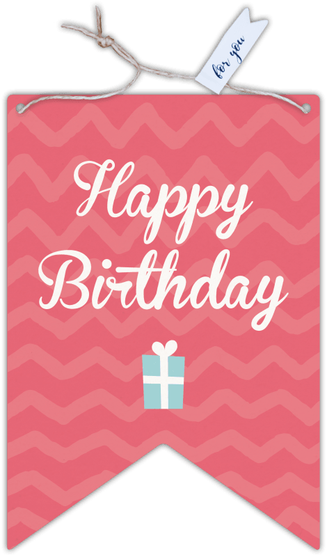 Glückwunschkarte in individueller Form 4er Set "Geburtstag" - Gespänsterwald