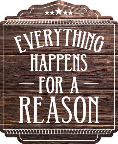 Kühlschrankmagnet "Everything happens …" - Gespänsterwald