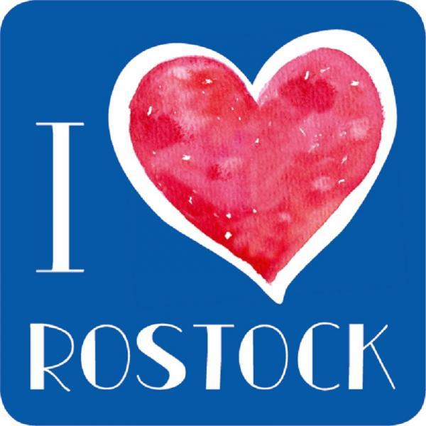 Kühlschrankmagnet Rostock I love Rostock - Gespänsterwald