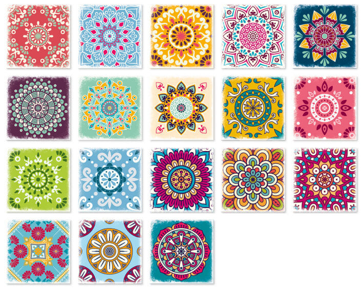 Memo Spiel "Colorful Patterns"