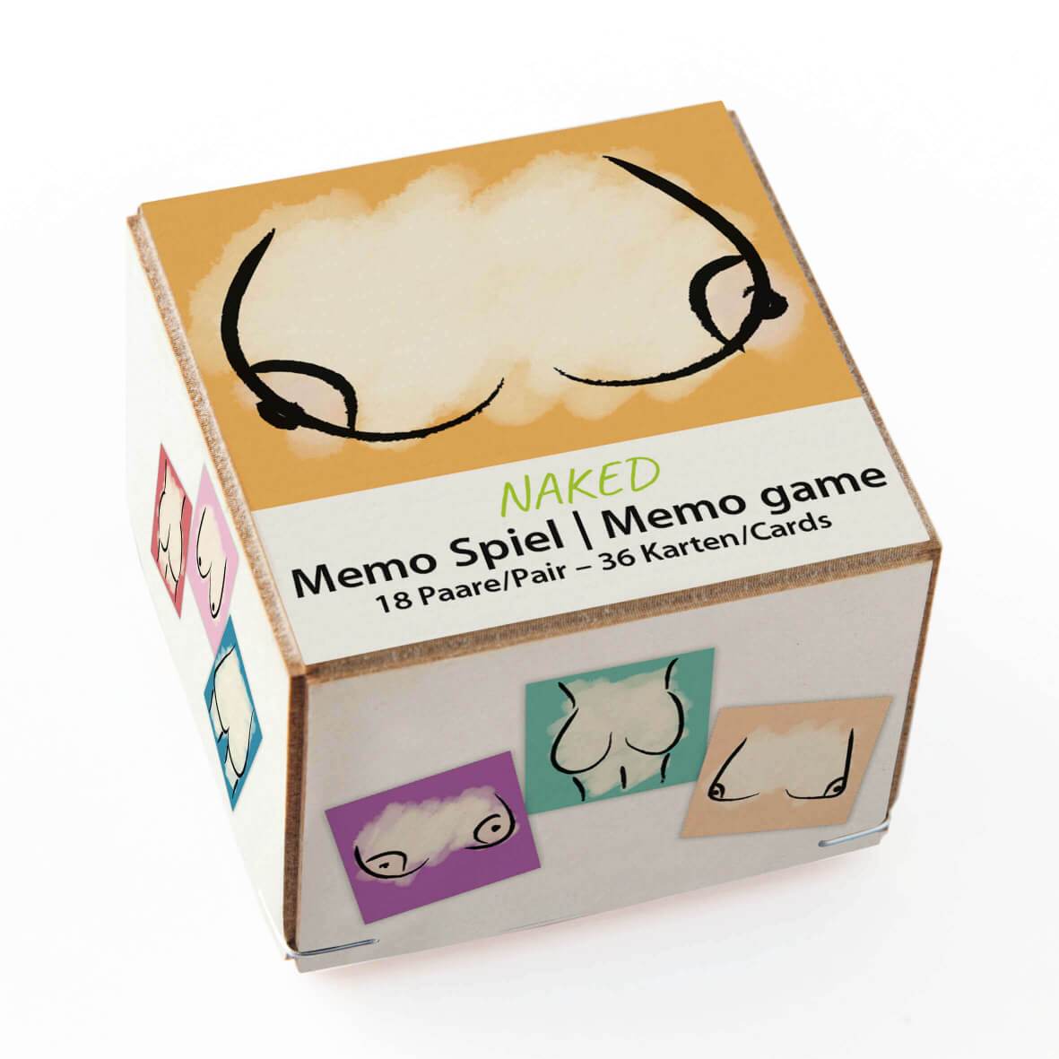 Memo-Spiel "Naked"