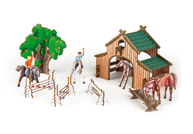 DIY Bastelset Pferderanch Gespaensterwald