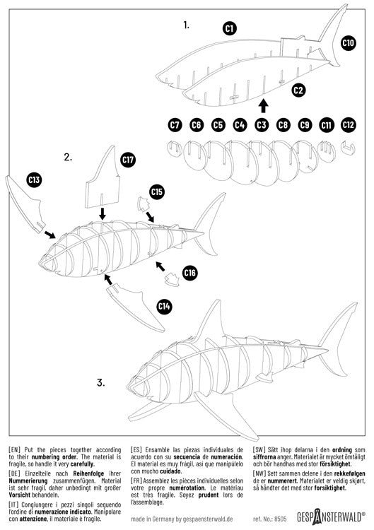 Meerestiere Bastelset