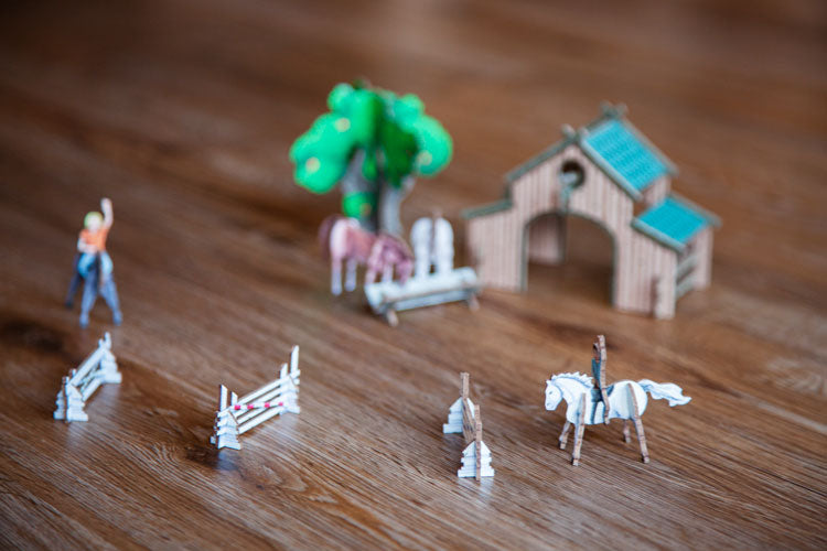 Pferderanch Bastelset