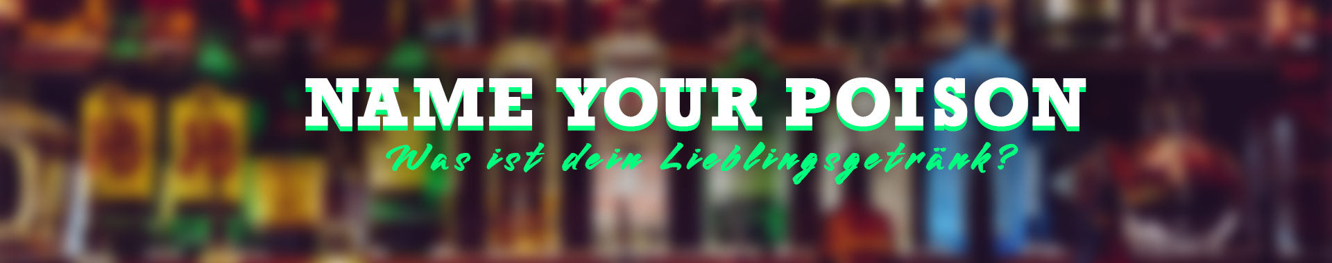 Name Your Poison Day
