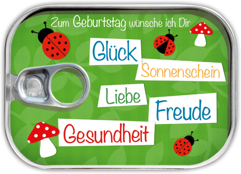 Dosenpost "Geburtstag"