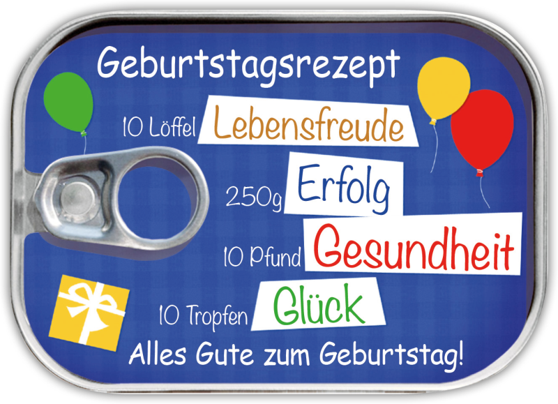 Dosenpost "Geburtstag"