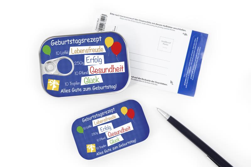 Dosenpost "Geburtstag"