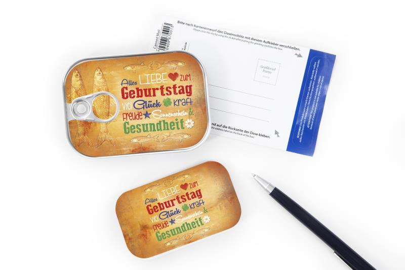 Dosenpost "Geburtstag"