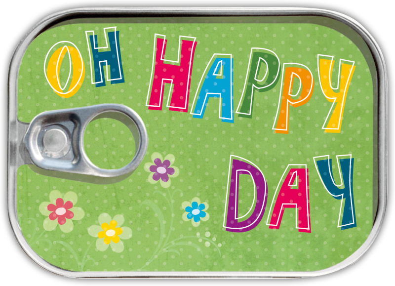 Dosenpost "Happy Day"