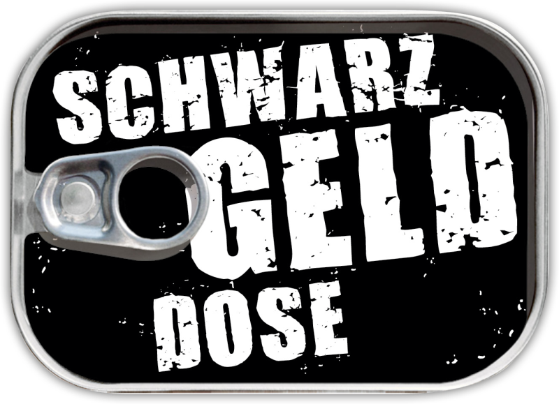 Dosenpost "Schwarzgeld"