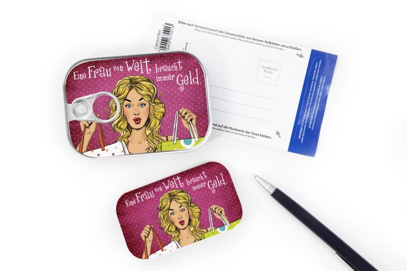 Dosenpost "Frau von Welt"