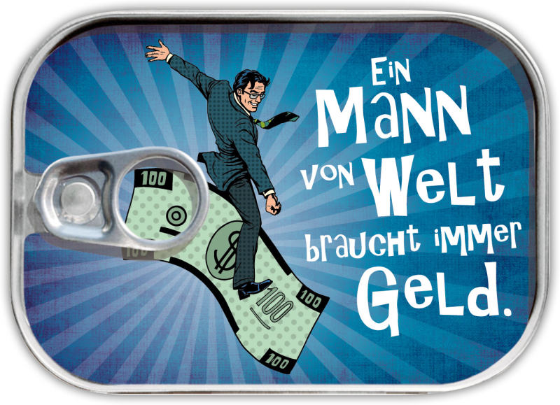 Dosenpost "Mann von Welt"