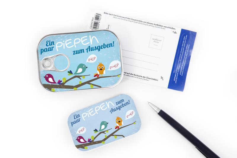 Dosenpost "Piepen"