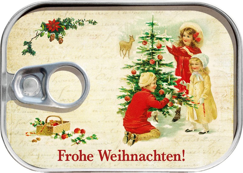 Dosenpost  "Frohe Weihnachten"