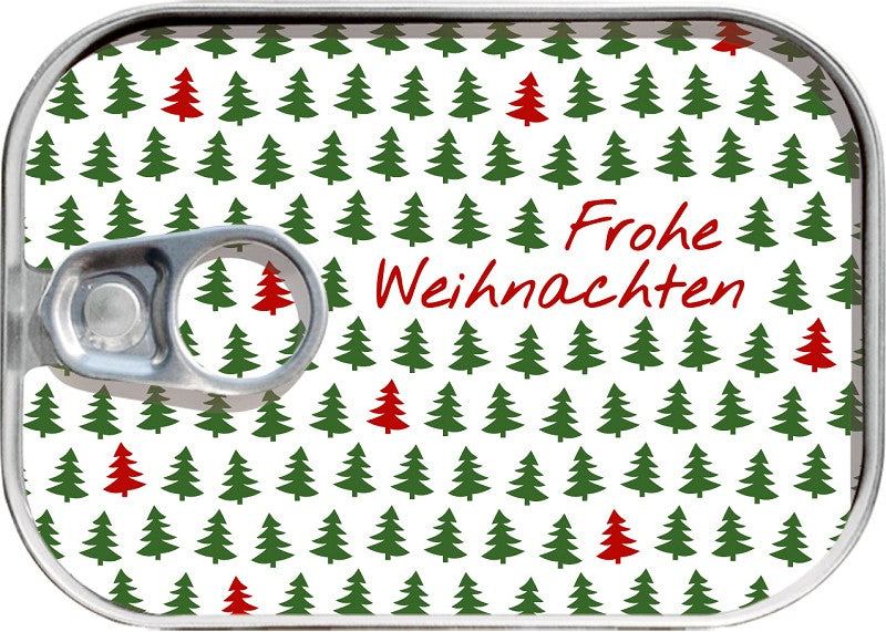 Dosenpost "Frohe Weihnachten"