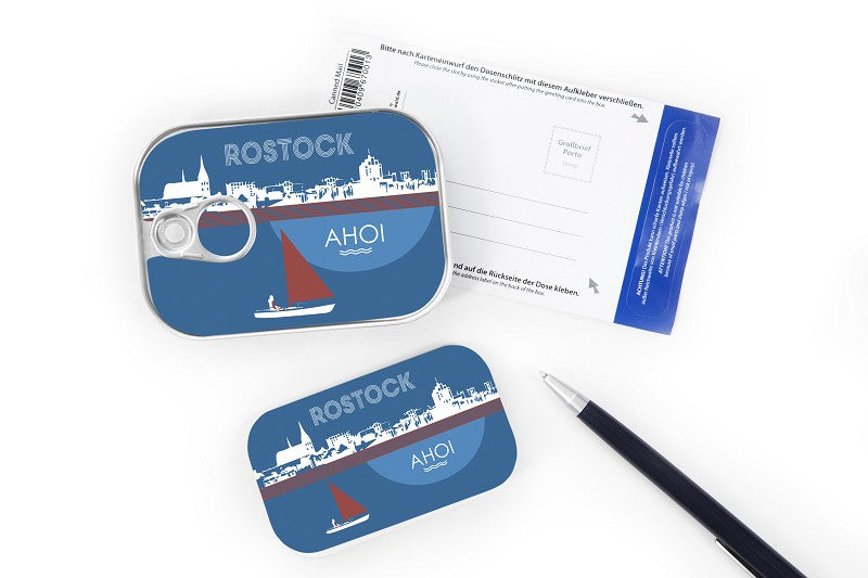 Dosenpost Stadtansicht - Rostock Ahoi