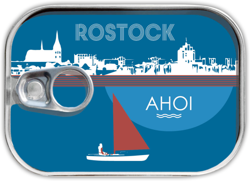 Dosenpost Stadtansicht - Rostock Ahoi