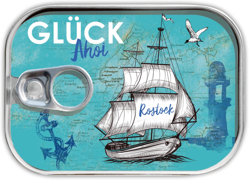 Dosenpost Schiff - Glück Ahoi Rostock