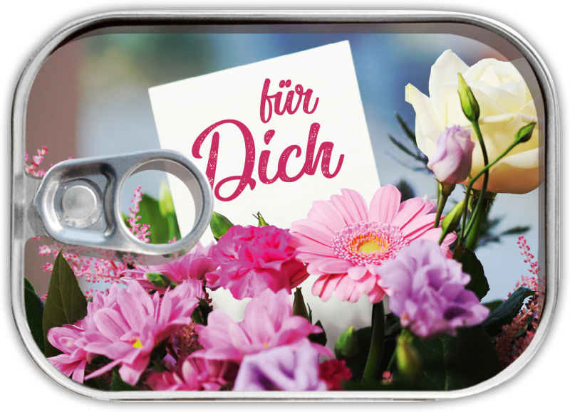 Dosenpost "für Dich - Strauß"