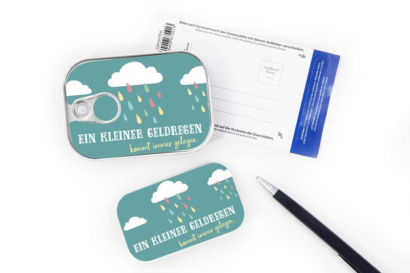 Dosenpost "Geldregen..." Wolken