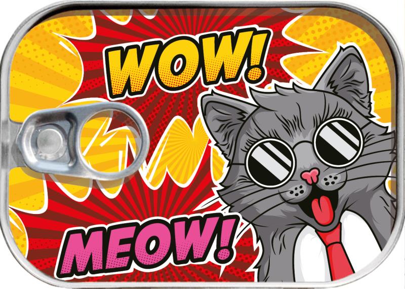 Dosenpost "WOW meow!"