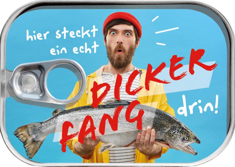 Dosenpost "Dicker Fang"