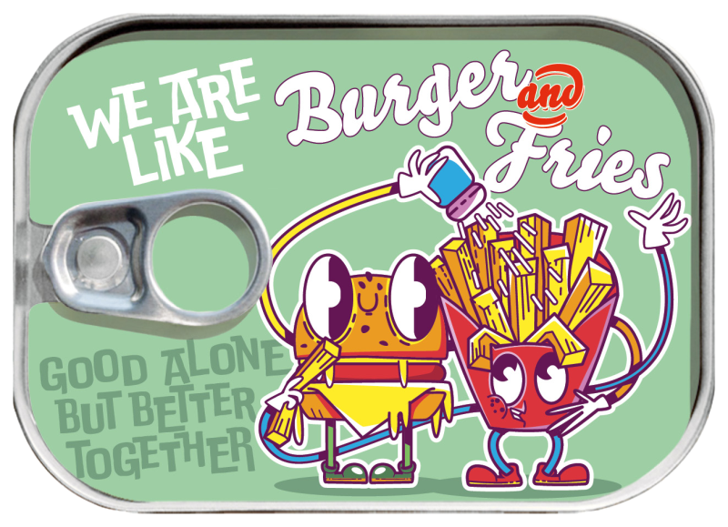 Dosenpost "We are like Burger Fries..."