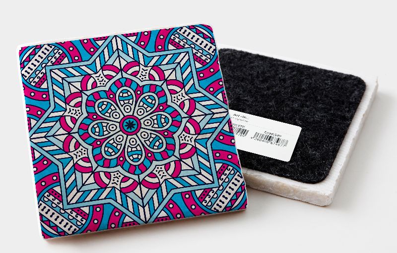 Marmoruntersetzer "Mandala Muster II"