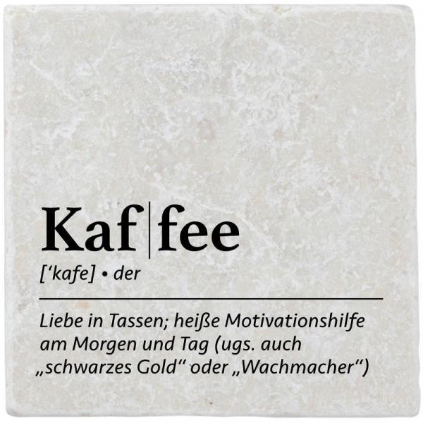Untersetzer aus Marmor Kaffee