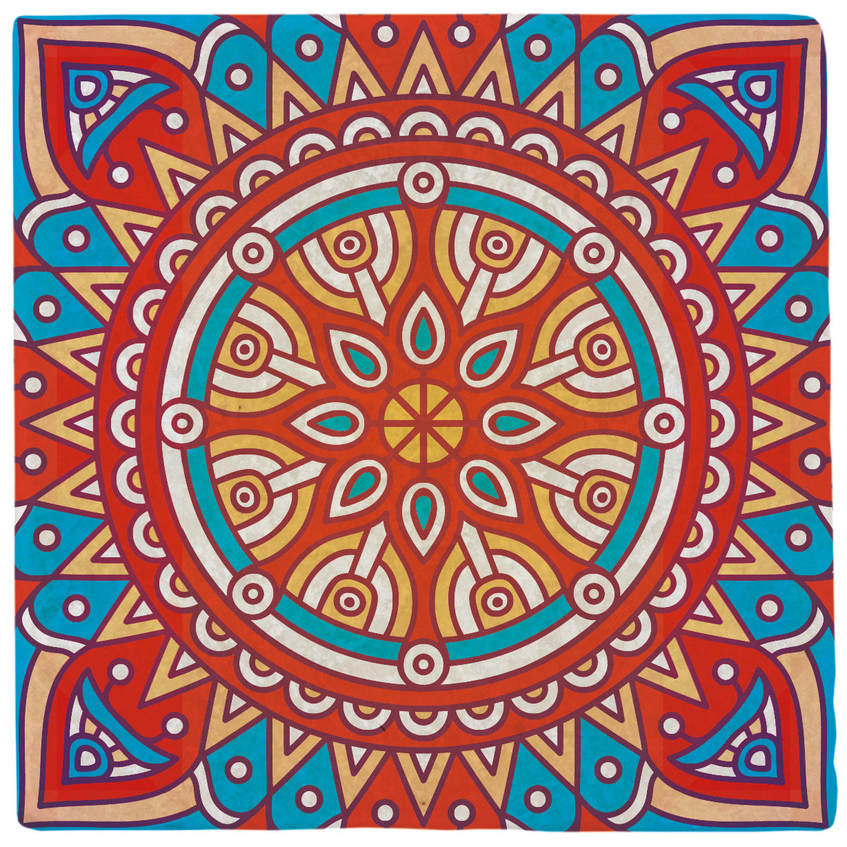 Marmoruntersetzer "Mandala Muster III"
