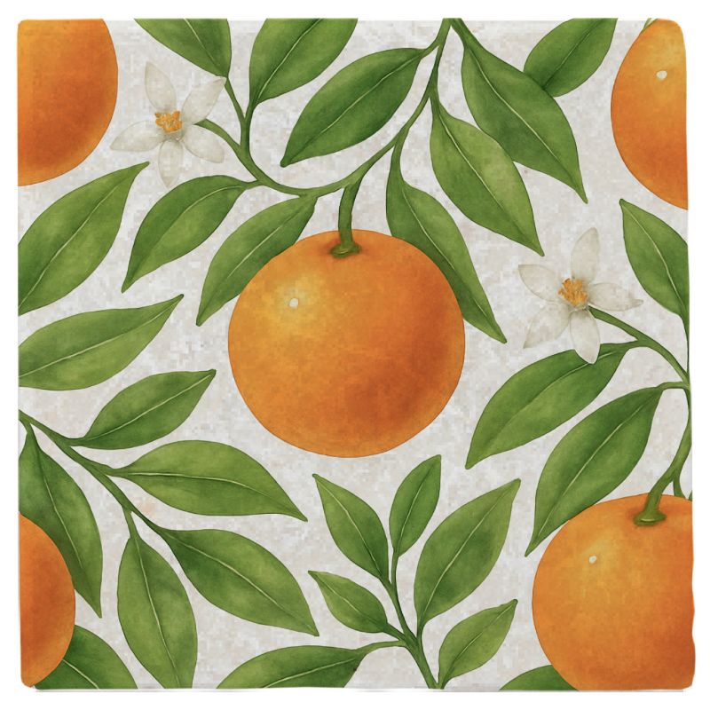 Marmoruntersetzer "Orange"